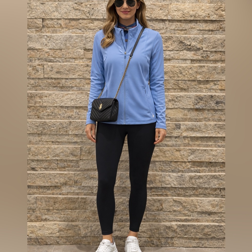 Spyder women’s Blue Jacket size M beautiful jacket excellent condition